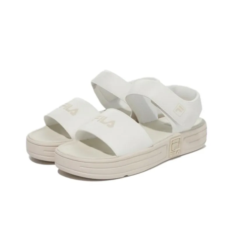 FILA Court Sd Beach Sandals Unisex White Korean Style-2