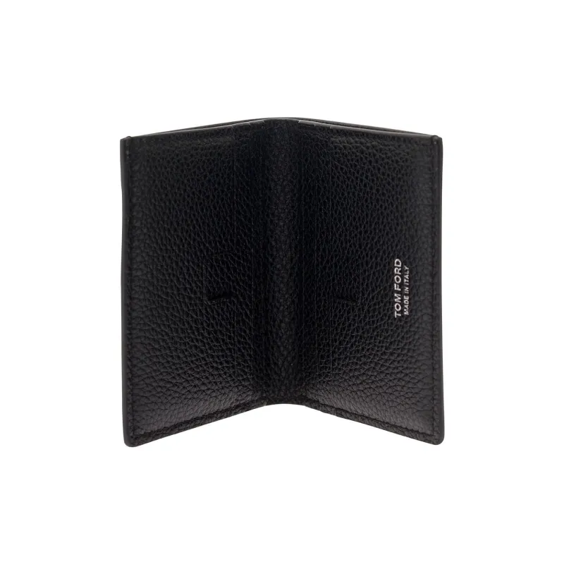 TOM FORD Logo Printed Bi Fold Wallet-4