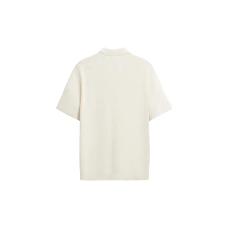 ZARA Polo Shirts Men White-1