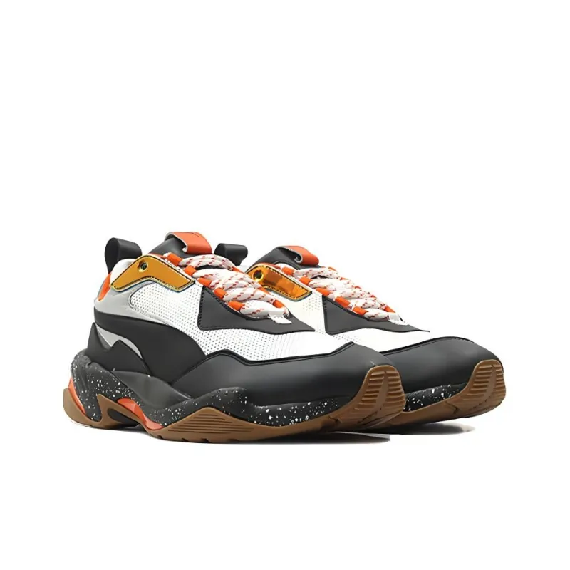 PUMA Thunder Electric Black White Orange-1