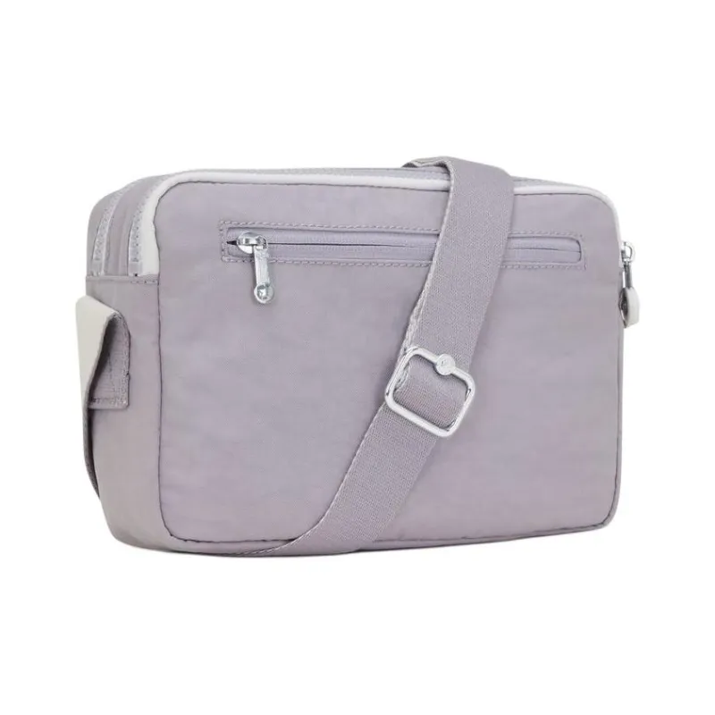 Kipling Recycled Polyamide Crossbody Bag, Shoulder Bag Women's Soft Gray-2