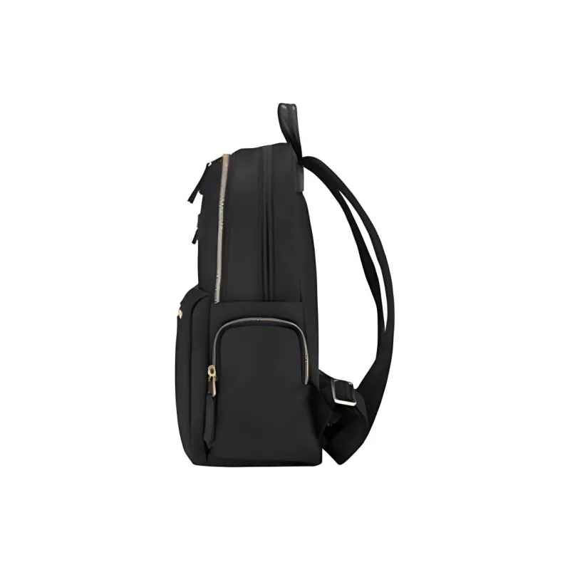 SAMSONITE Fabric Backpack Small Size Unisex Black/Antique Pink-2