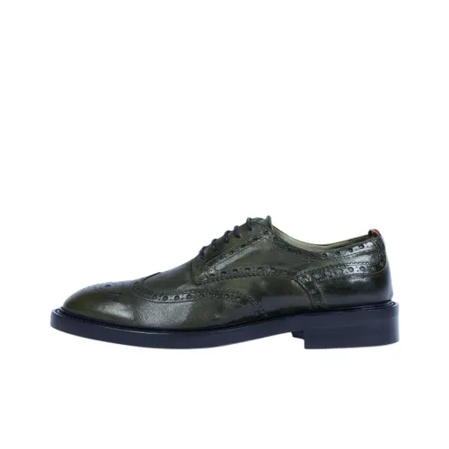 Paul Smith Dress Shoes Men Low-Top Green