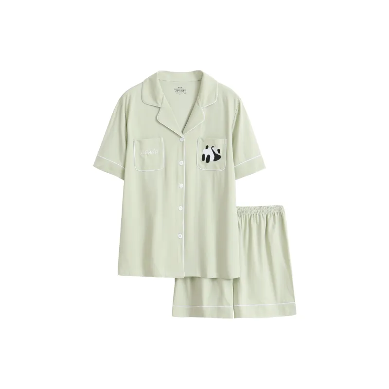 WANANNI Pajama Set Women's Tea Blue-0