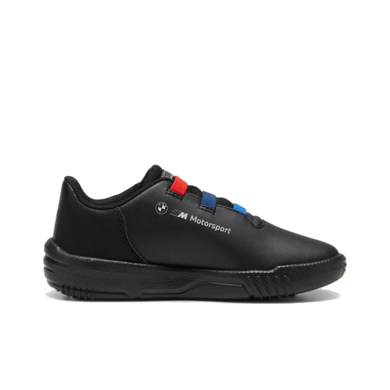 PUMA BMW M Motorsport Shock Absorbers With Slip Resistant Features Low Top Casual Shoes Unisex Black-1