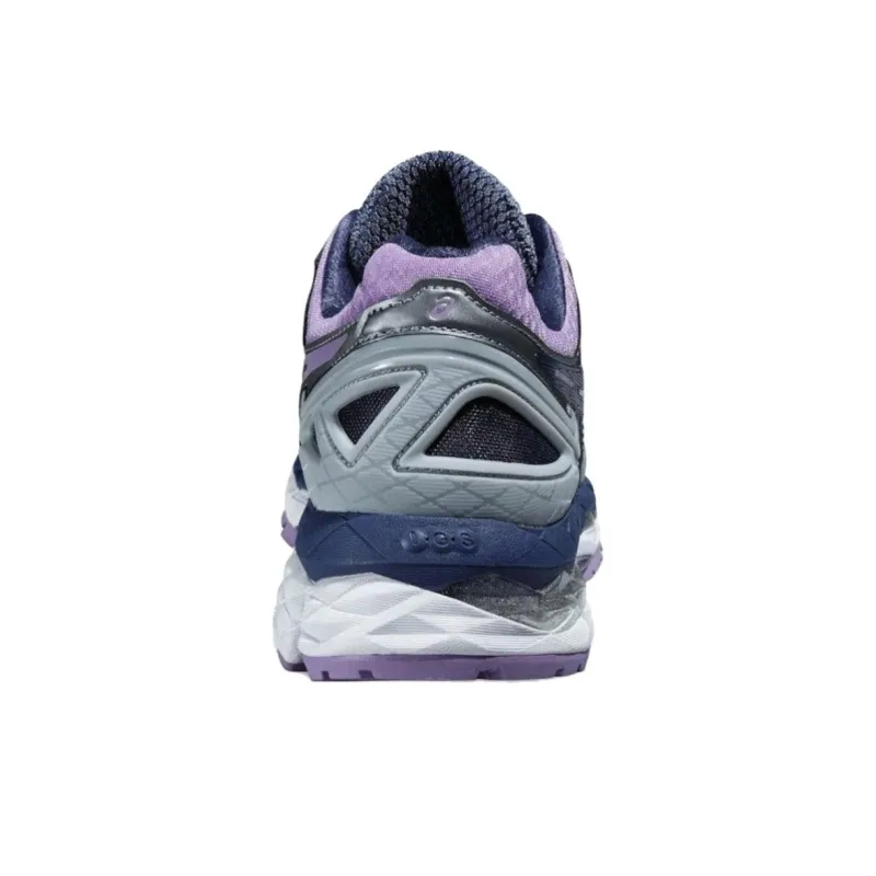 Asics Gel-Kayano 22 Breathable And Wear-resistant Low-Top Running Shoes Women's Gray Purple-3