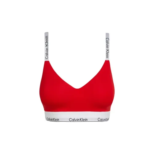 CALVIN KLEIN Bra Europe Version Women's Red