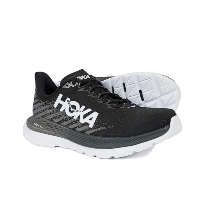 HOKA ONE ONE Mach 5 2E Wide 'Black Castlerock'-2