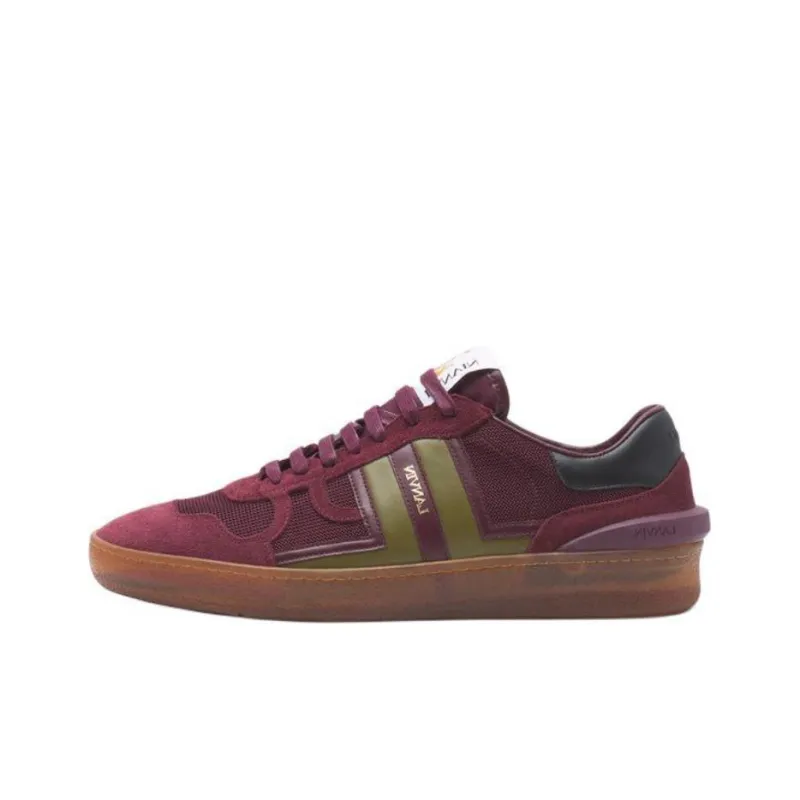 Lanvin Clay Skateboard Shoes Men's Fuchsia-0