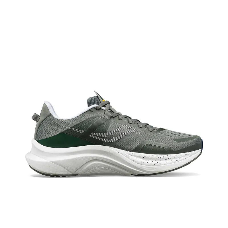 Saucony Tempus Cushioning, Slip Resistant, And Breathable Low Top Training Running Shoes Men's Gray-1