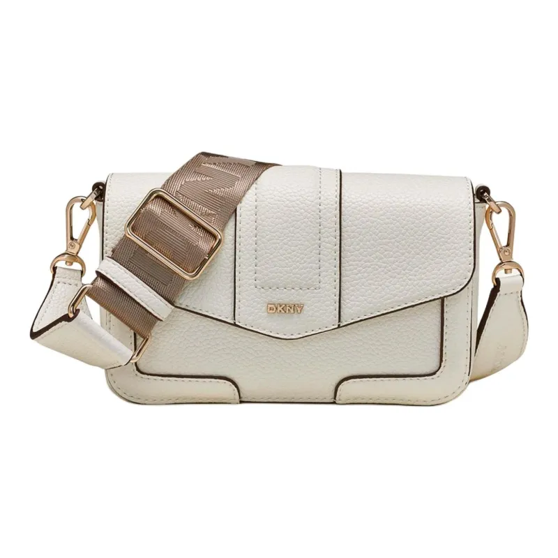 DKNY Recycled Polyester Shoulder Bag Crossbody Bag Mini Women's White-0
