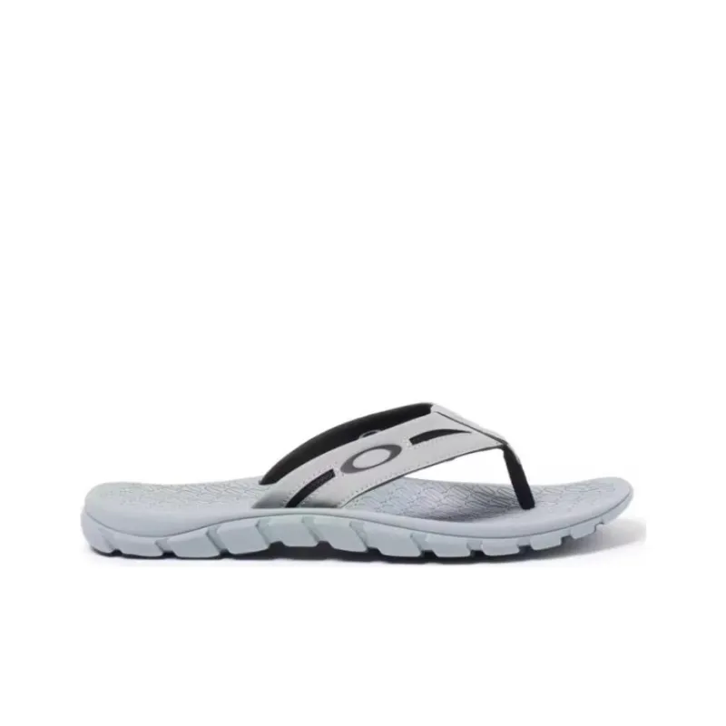 Oakley Abrasion Resistant Slip Resistant Flip Flops Men's Gray-1