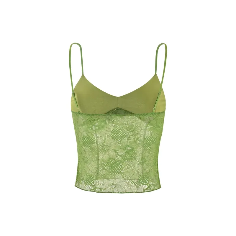 Tiger Mist SASKIA TOP Camisole Women's Green-1