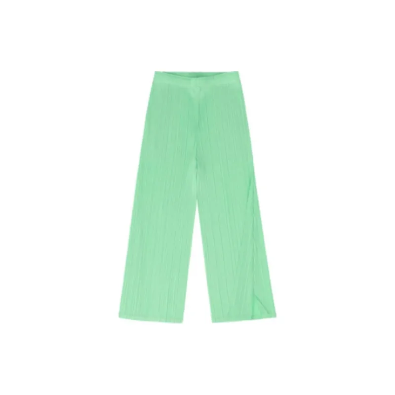 PLEATS PLEASE ISSEY MIYAKE Pleated Wide Leg Trousers-3