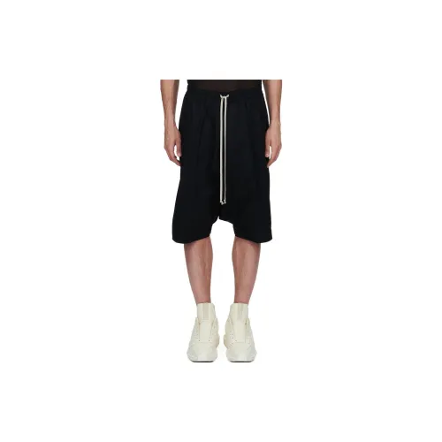 RICK OWENS Casual Shorts Men Black