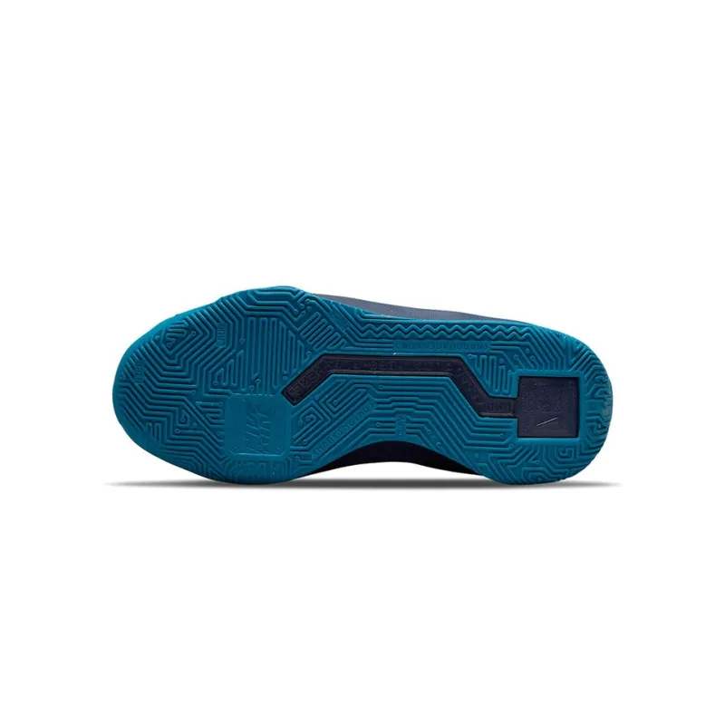Nike Team Hustle Quick 3 Midnight Navy Orange GS-5