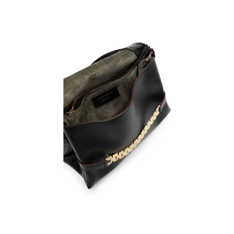 Victoria Beckham Embossed Chain Pouch Bag-7