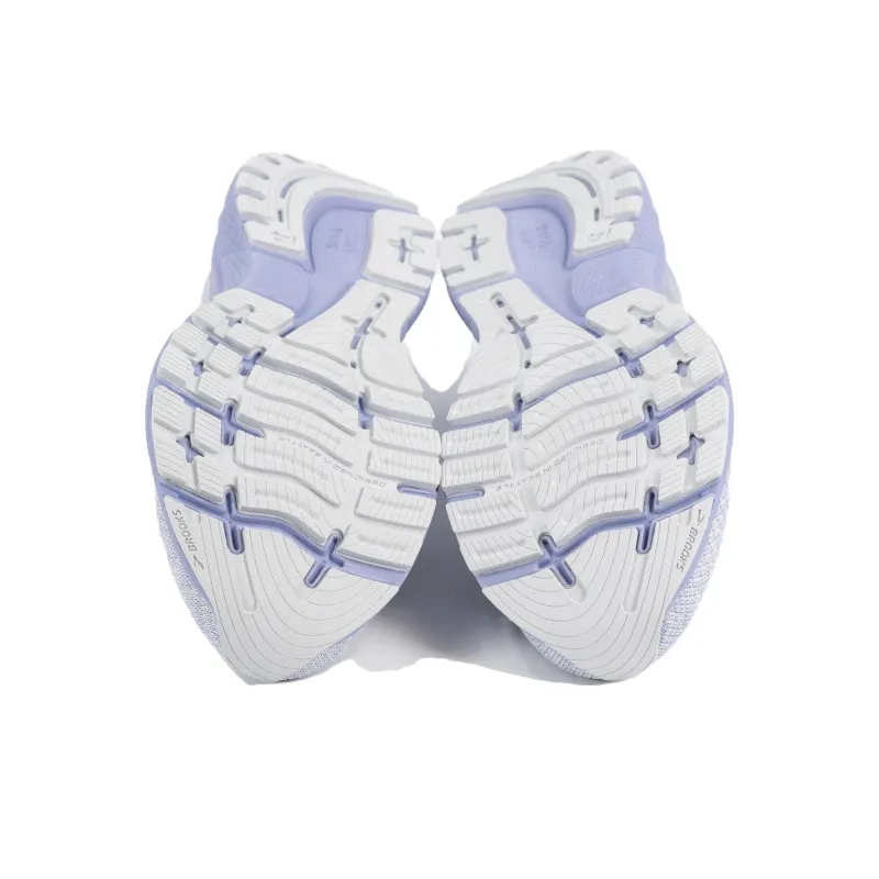 Brooks Ghost 14 Anti Slip Wear Resistant Low Top Casual Running Shoes Women's Light Purple-4