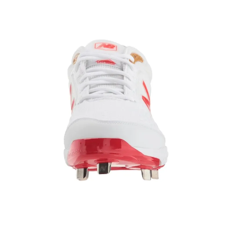 New Balance NB 3000 Anti Slip Wear Resistant Low Top Training Shoes Men's White Red-3