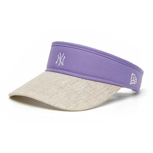 New Era Polyester, Viscose, Linen Sun Protection Hats Unisex Purple-0