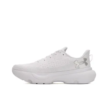 Under Armour Infinite 1 Cushioned Anti-Slip Wear-Resistant Breathable Lightweight Low-Top Running Shoes Women's White