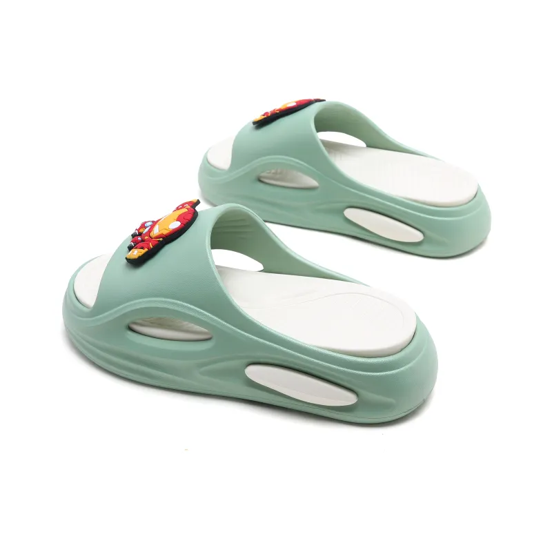 MARVEL Slip-Resistant Slide Slippers Unisex Avocado Ecru-4