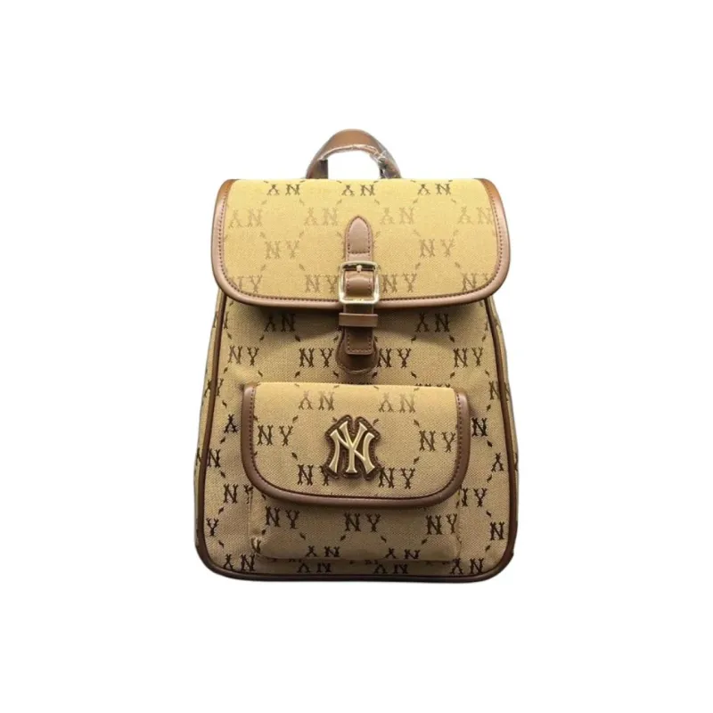 MLB Polyester Backpack Regular Women's Beige-0
