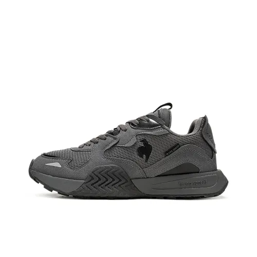 Le Coq Sportif Running Shoes Unisex Low-Top Black Gray