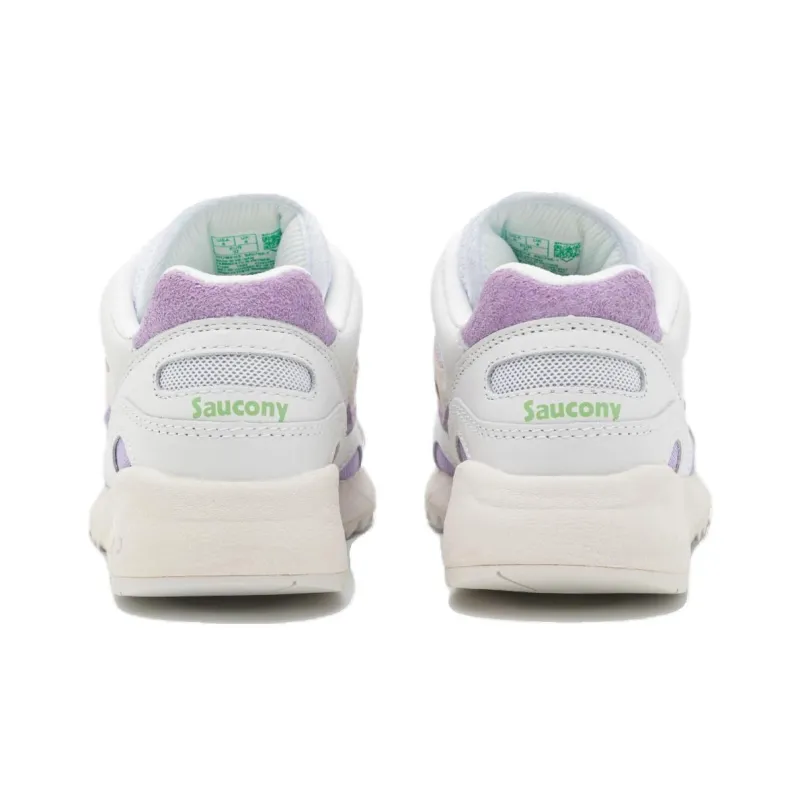 saucony Women's Shadow 6000 'White Purple Green'-3