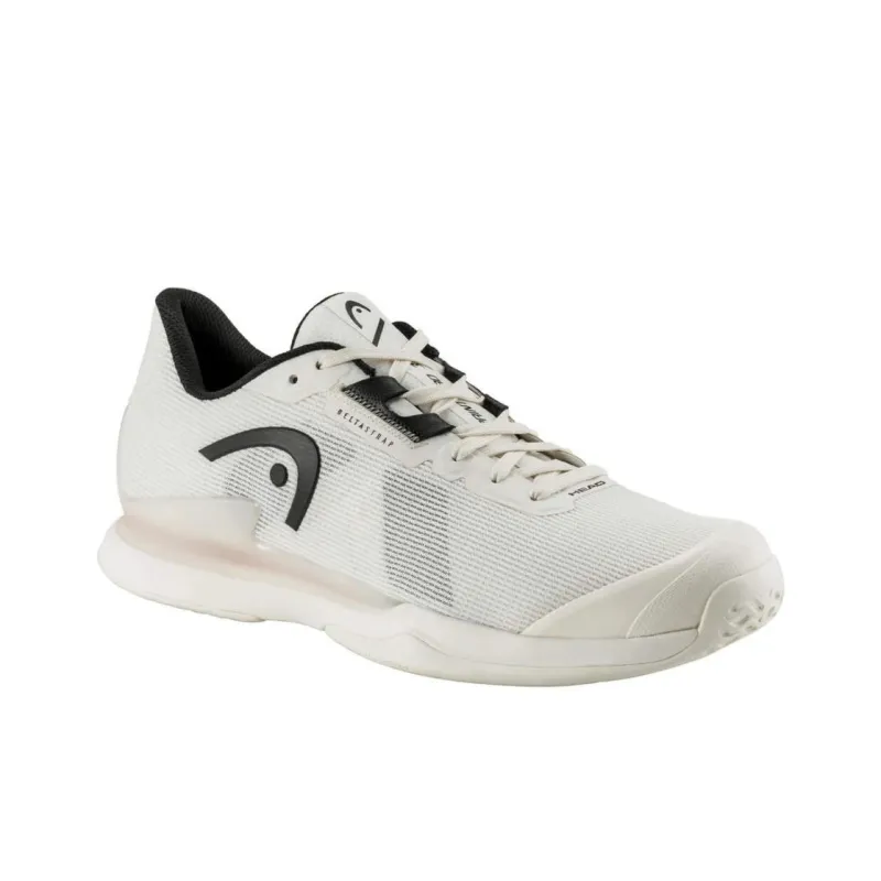 HEAD Breathable Low Top Tennis Shoes Men's Beige Black-1