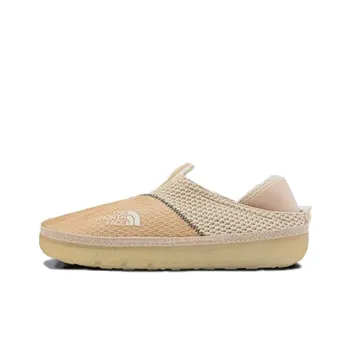 THE NORTH FACE BASE CAMP Slip-Resistant Breathable Lightweight Low-Top Casual Shoes Unisex Khaki