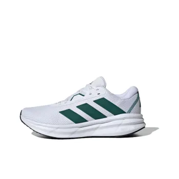 Adidas Galaxy 7 Anti Slip Wear Resistant Low Top Running Shoes Unisex White Green