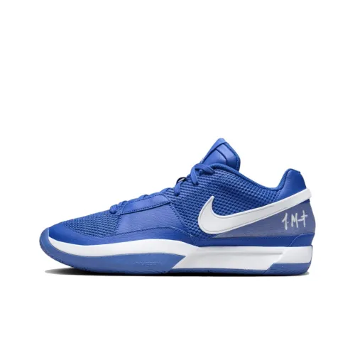 Nike Ja 1 Basketball Shoes Unisex Low-Top Blue/White