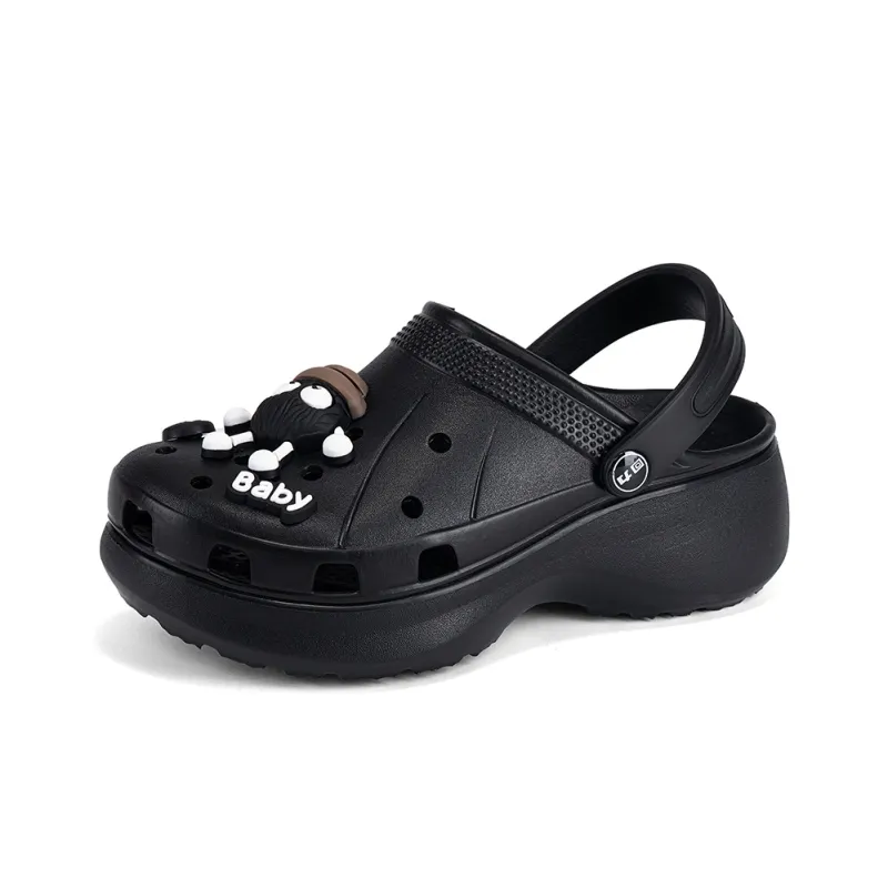 Warrior Wing Series Clogs Women's Black-6