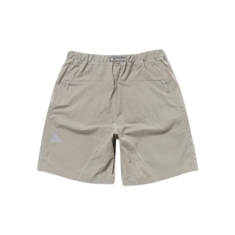 And Wander SS24 Casual Shorts Men's Gray-1