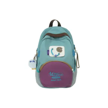 Moonshine Nylon Large Capacity Backpack Computer Backpack Unisex Multicolor