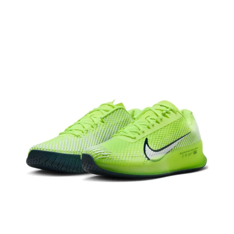 Nike Air Zoom Vapor 11 Low Top Tennis Shoes Men's Green White-2