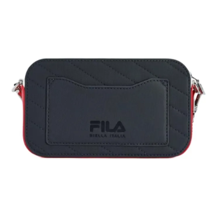FILA Polyurethane With PU And Synthetic Leather Shoulder Bag, Crossbody Bag Extra Small Women's Legend Blue-3