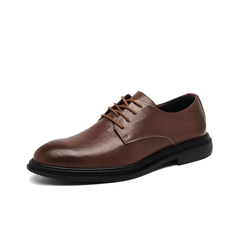 G.N.SHIJIA Casual Shoes Men's Dark Brown-1
