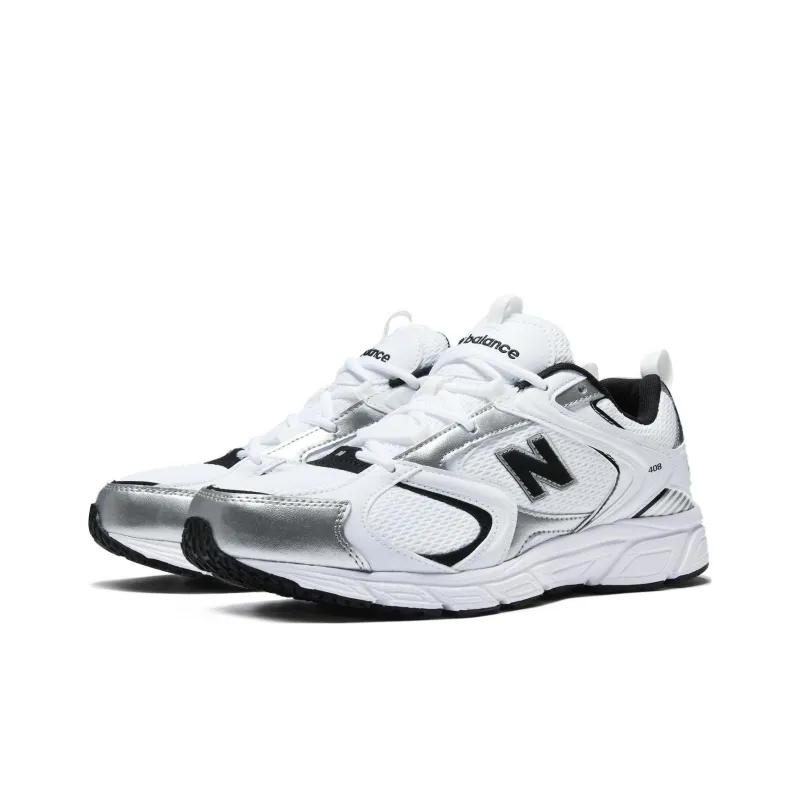 New Balance 408 Shoes 'White Black'-1