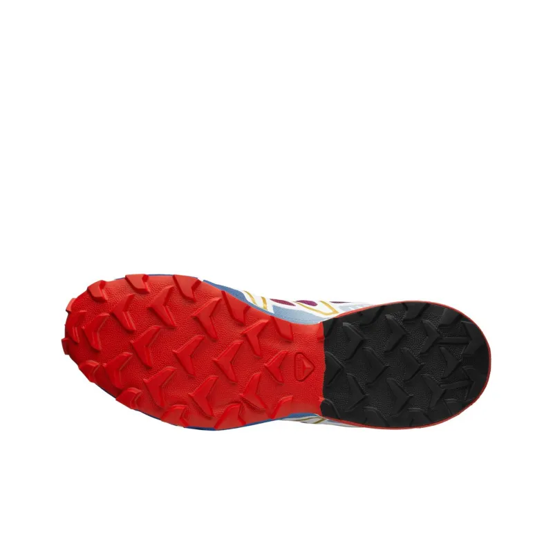 KAR L'Art De L'Automobile x SALOMON Speedcross 3 Anti-Slip Wear-Resistant Low-Top Outdoor Shoes Unisex Red Blue-4