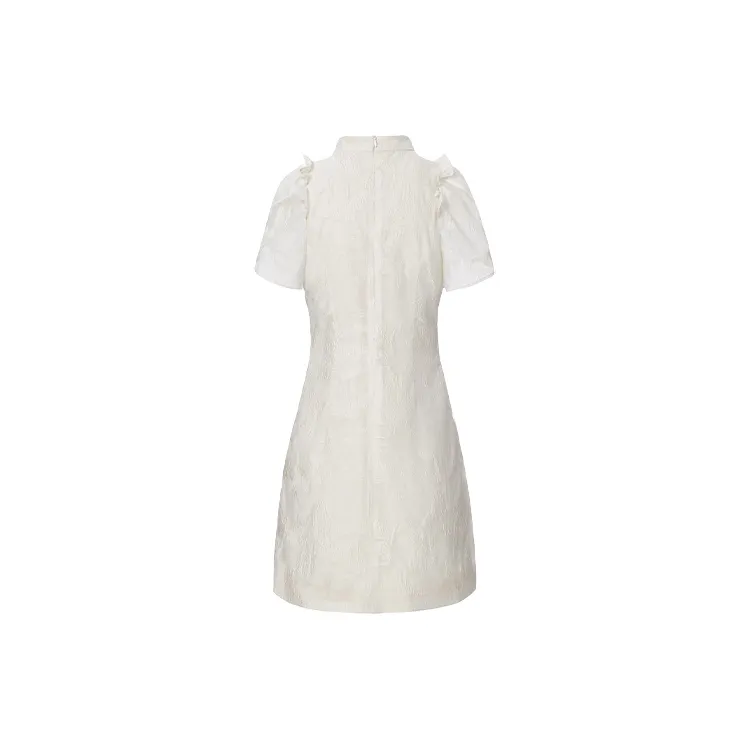 TAMMY TANGS Short Sleeved Dresses Women's Apricot-1