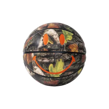 Chinatown Market Rubber Basketball Gray Black Orange Size 7 Training
