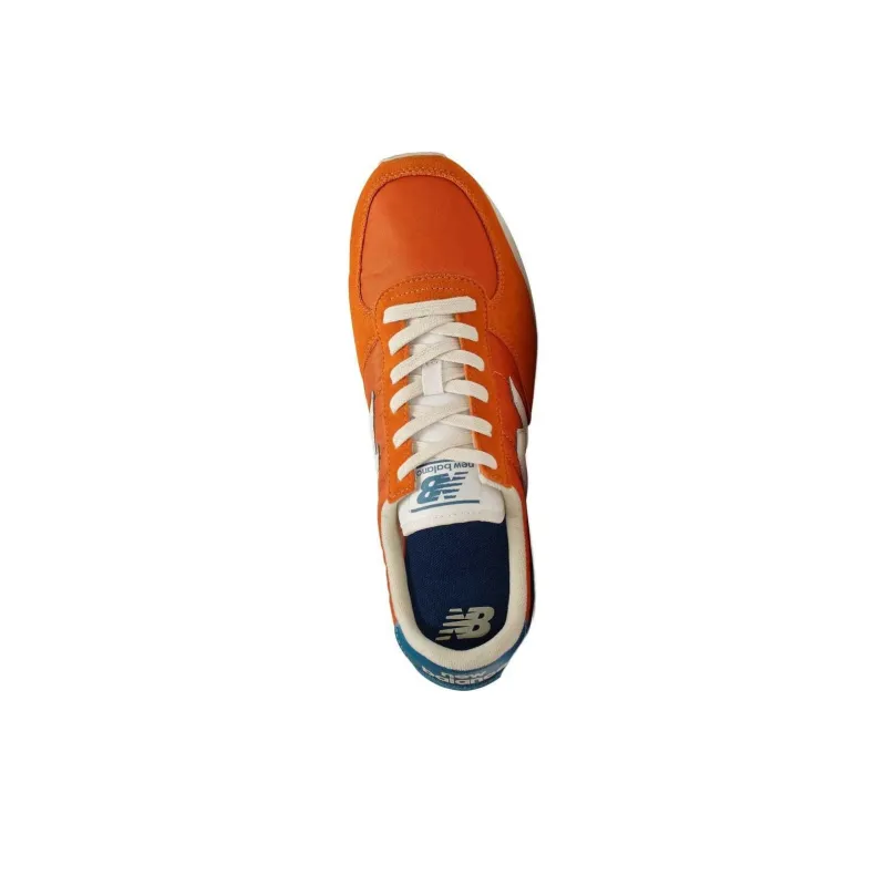 New Balance NB 220 Cushioning, Slip Resistant, Abrasion Resistant, Breathable Low Top Running Shoes Men's Orange Blue-4