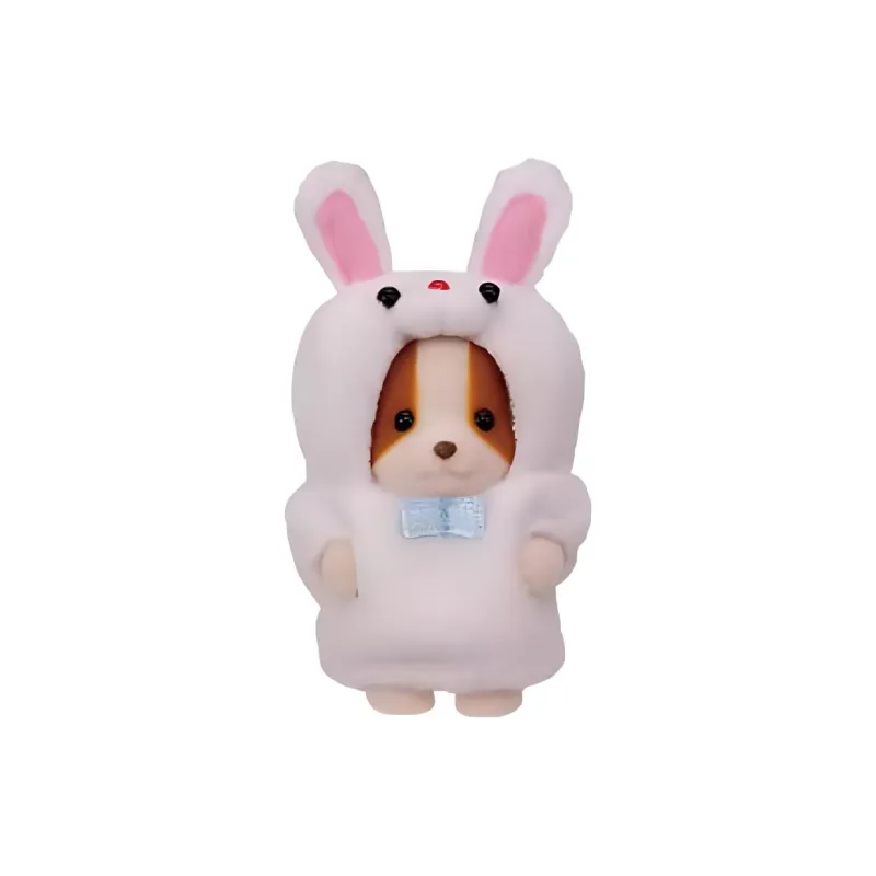 Sylvanian Families Dress Up As A Cute Bunny And A Little Bird. Dolls Plush Doll Small Height-1