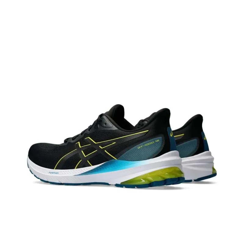 Asics GT 1000 12 Black Bright Yellow-2