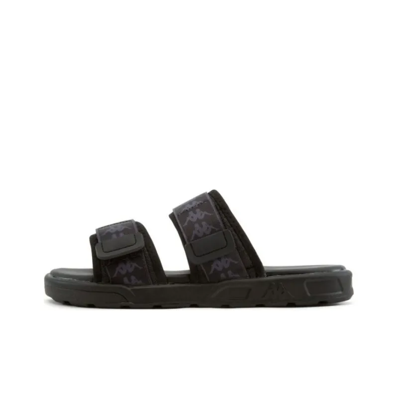 Kappa BANDA Quiet Slide Slippers Men's Black Gray-0