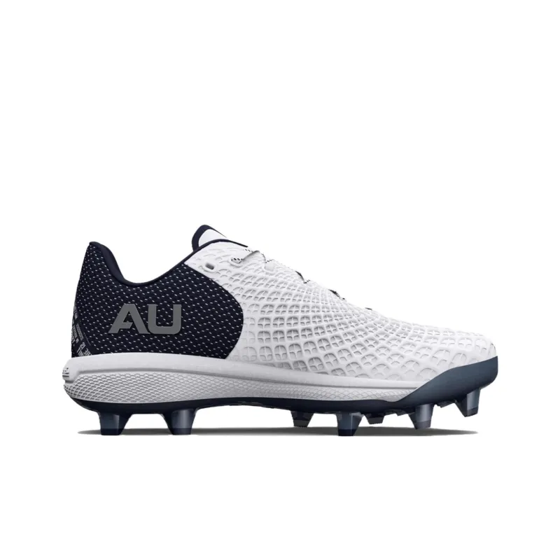 Under Armour Glyde 2 MT TPU Cushioning Slip Resistant And Abrasion Resistant Low Top Training Shoes Women's White Black-1