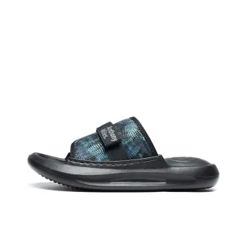 Anthony Miles Rubber Sole Slip Resistant Slide Slippers Men's Blue