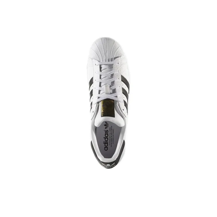 Adidas Originals Superstar Lightweight Cozy Skate Shoes White Black Unisex 'Black White'-4